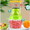 Electric meat grinder, kitchen vegetable slicer.