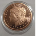 Morgan Dollar - 1oz Copper - Encapsulated