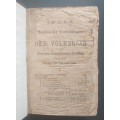 Index op de Notulen der Verrichtingen van den Hed. Volksraad in zijne... 7 April 1896