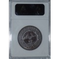 1892 ZAR Anacs MS61 BRN pennie penny