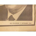 Dr Verwoerd se moord - Byvoegsel tot Die Volksblad 9 September 1966