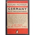Germany puts the Clock back (Edgar Mowrer) WWII related *** Reading copy ***