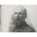 Gelamineerde Foto (Afbeelding) van Generaal Delarey ( 28.5 cm x 38.5 cm)