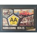 AA RSA Handleiding 1974-1975