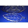 Glass Serving Dishes - Three Pieces