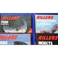 Children's Educational Books x 4 - "Killers" Series