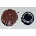 Vintage Accura Aux Telephoto Lens. Model V-T 40mm Screw