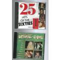 CD lot 5 - 25 hits of the 60`s - Sokkie Dans - Bokkie kom sokkie - 1974