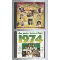 CD lot 5 - 25 hits of the 60`s - Sokkie Dans - Bokkie kom sokkie - 1974