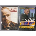 Lot of 5 DVD`s The Master / The Godfather ? Interceptor Force/ Undefeatable/ Attack Force