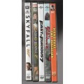 Lot of 5 DVD`s - Skyfall/ / Fast 7 / Casino Royale / Mandrake / Fast 6