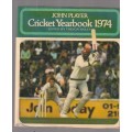 John Player Cricket Yearbook 1974 (a2)