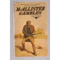 McAllister Gambles - Matt Chrisholm (a1) McAllister no 6 - Western