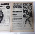 SAVAGE ACTION Comic (1981) Blade - Black Widow & Punisher (tab)