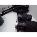 COLLECTABLE Pentax Camera with Lenses