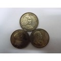 3 x  .800 silver coins (never been cleaned) at R1 start
