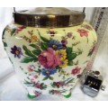 VINTAGE Burslem Midwinter Porcelon Jar with handle