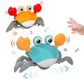 Electric cute crab crawling toy