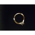 Ladies wedding/Engagement diamond Ring 18K gold