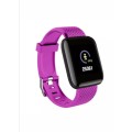 Bluetooth Fitness smart watch - colour dark pink only