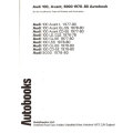 AUDI 100, AVANT 5000 --  Autobooks Owners Workshop Manual