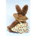 PICKFORD BRASS BUTTON BEARS COLLECTABLES "FLORA RABBIT HARE OF SERENITY"!!