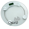 Round Digital Body Weight Bathroom Scale / Personal Scale