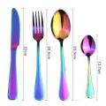 STUNNING 24PC Holographic Cutlery Set!!!
