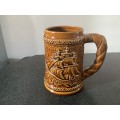 Vintage Japanese ship themed Mug [006C]