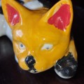 Cat Ceramic Figure
