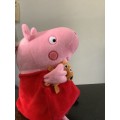 Peppa Pig Small Plush Toys with Teddy Bear  20 cm