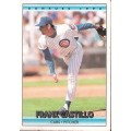Donruss 1992 - Frank Castillo - Cubs Pitcher