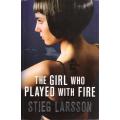 The Girl who Played with Fire by Stieg Larsson [Large Paperback]