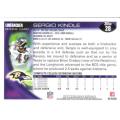 NFL 2010 Topps #28 Sergio Kindle Trading Card [Loose]