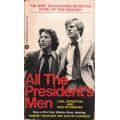 Robert Redford & Dusitn Hoffman - All the President's Men by Carl Bernstein & Bob Woodward (384 pgs)