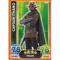 2016 Star Wars Force Attax Extra The Force Awakens #72 Captain Ithano