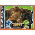 2016 Star Wars Force Attax Extra The Force Awakens #96 Grummgar and Bazine