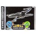 2016 Topps Star Wars Force Attax The Force Awakens #121 X-Wing Starfighter