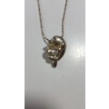 Costume Jewellery Necklace (Dolphin Pendant)