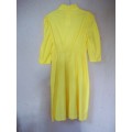 YELLOW SHIRT DRESS FROM JUDY'S PRIDE - SIZE 38