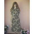 JUDY'S PRIDE - STUNNING LEOPARD SKIN PRINT 2 PIECE OUTFIT - SIZE 38 (14)