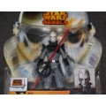 STAR WARS 3 3/4" REBELS - SITH INQUISITOR (Sealed On Card)!
