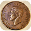 Bargain SA Union: 1942 Penny 1d below R40!
