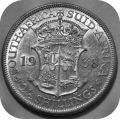 Top Grade SA Union: Lustrous 1938 Halfcrown in A/UNC!