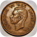 Top Grade SA Union: 1942 Half Penny in EF!!