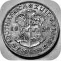 Rare SA Union: 1929 Florin in great condition.  Should grade at NGC.