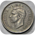 Top Grade SA Union:  The rare 1944 Sixpence 6d in EF!!!