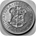 Bargain SA Union: 1960 5 Shillings Crown in UNC below R230!!!