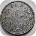 Top Grade ZARs: The 1894 Sixpence 6d in AEF below R600!!