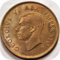 Top Grade SA Union:  1941 Penny in RED A/UNC!!!